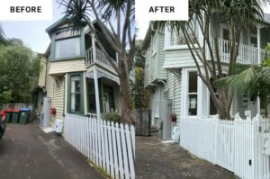 House painting Before vs After